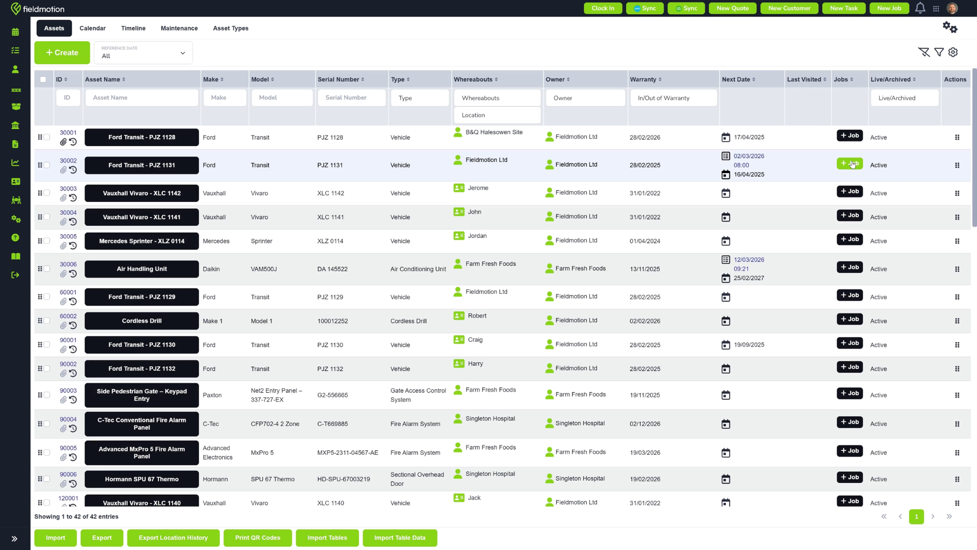 Hero Footer Asset Management