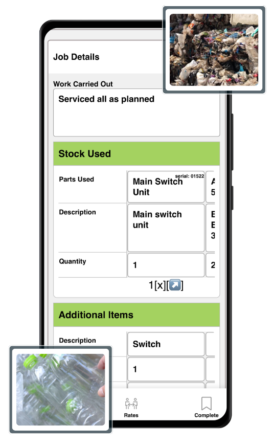 Waste & Recycling mobile app for crews