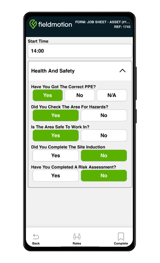 facilities maintenance mobile app for engineers