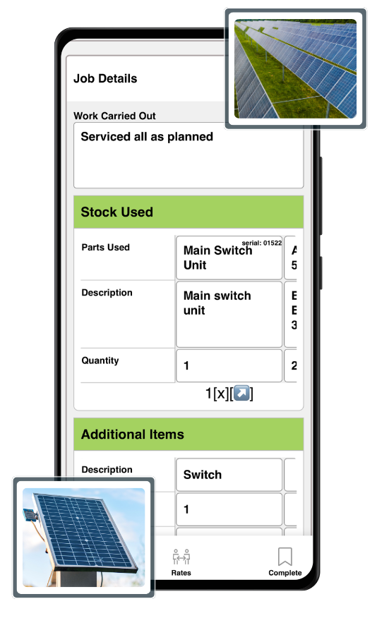 renewable energy mobile app for engineers