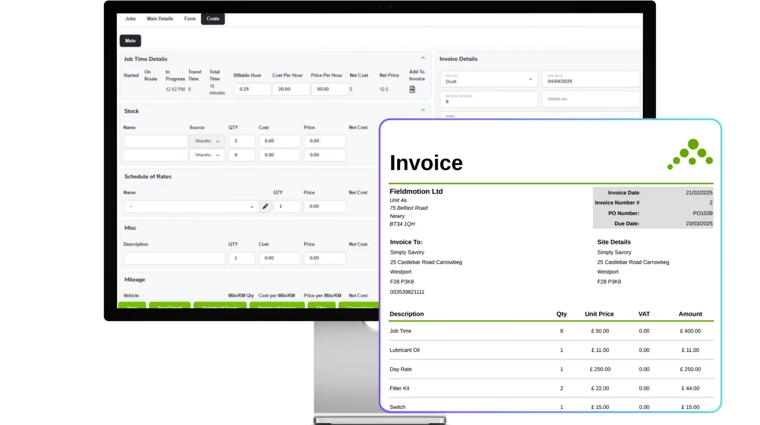Invoicing Top Image