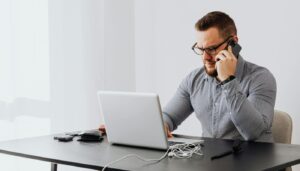 business man on phone business man on phone