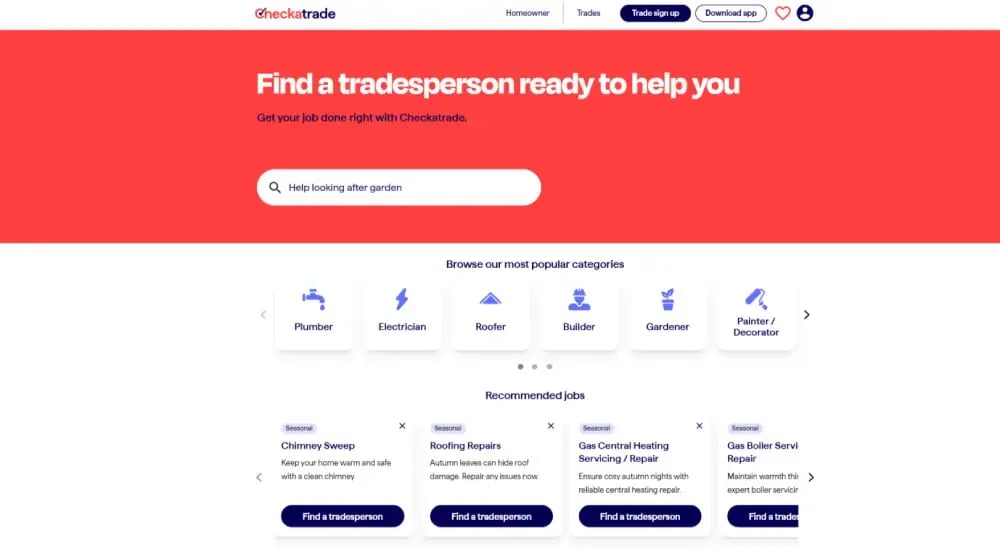 checkatrade website