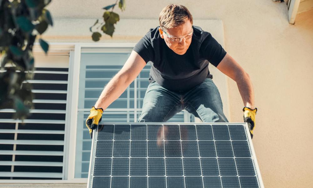 installing solar panels