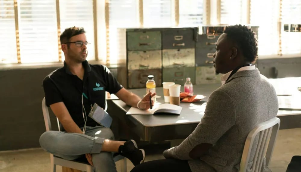 meeting staff about performance