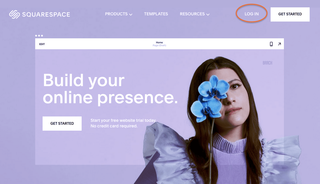 squarespace website builder