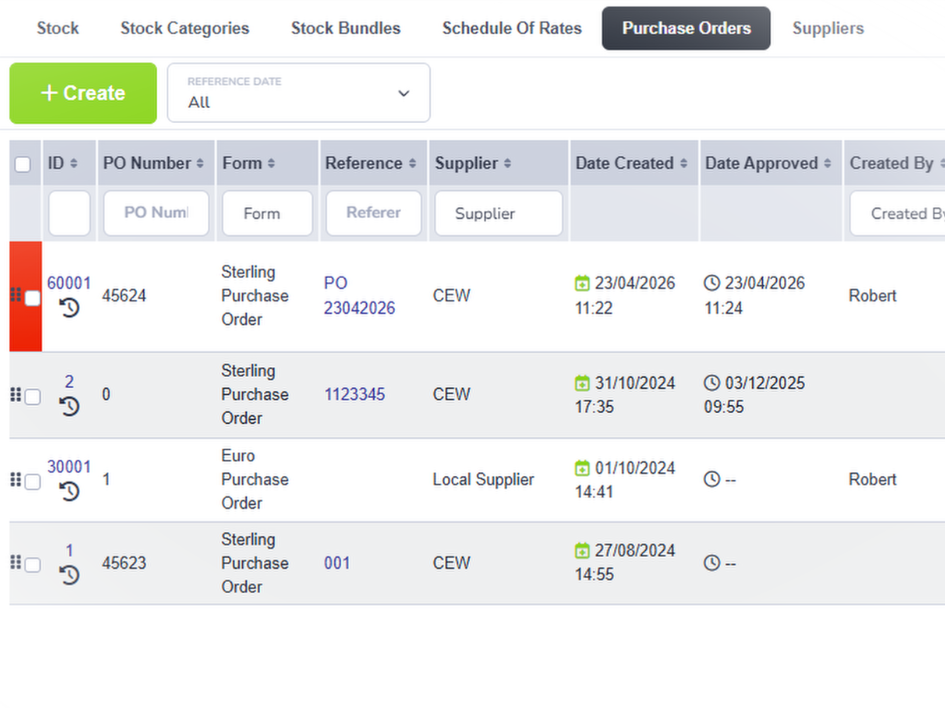 Purchase-Orders