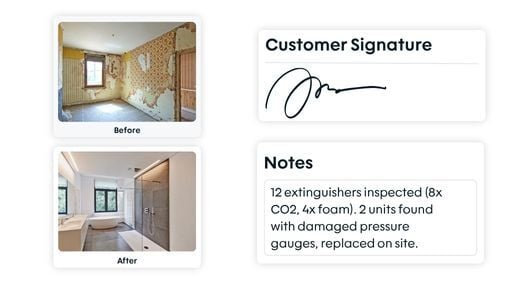 fire & security on site updates