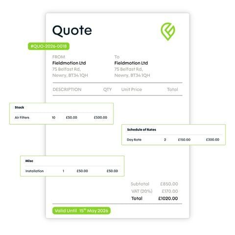quote building and templates