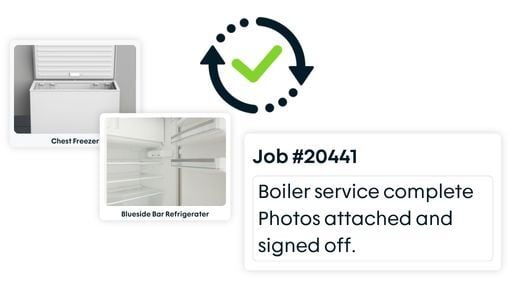 service maintenance on site updates
