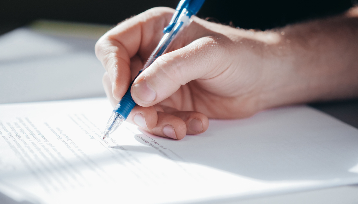 Signing forms