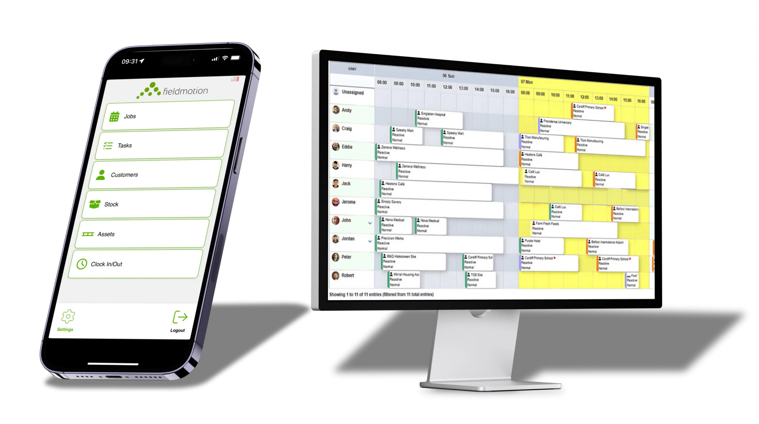 fieldmotion platform features