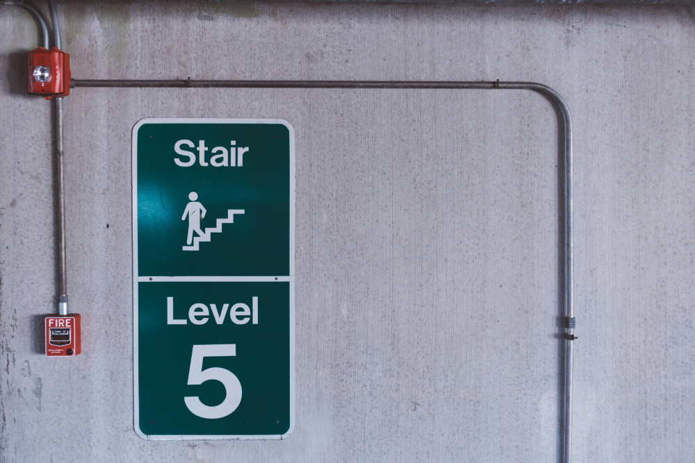 fire exit signage