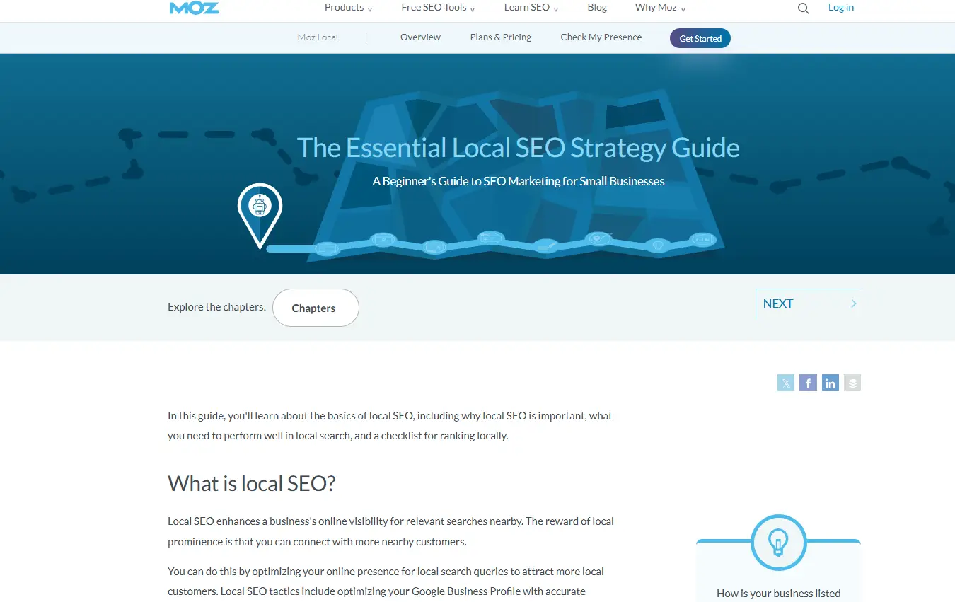 Moz's Local SEO Guide