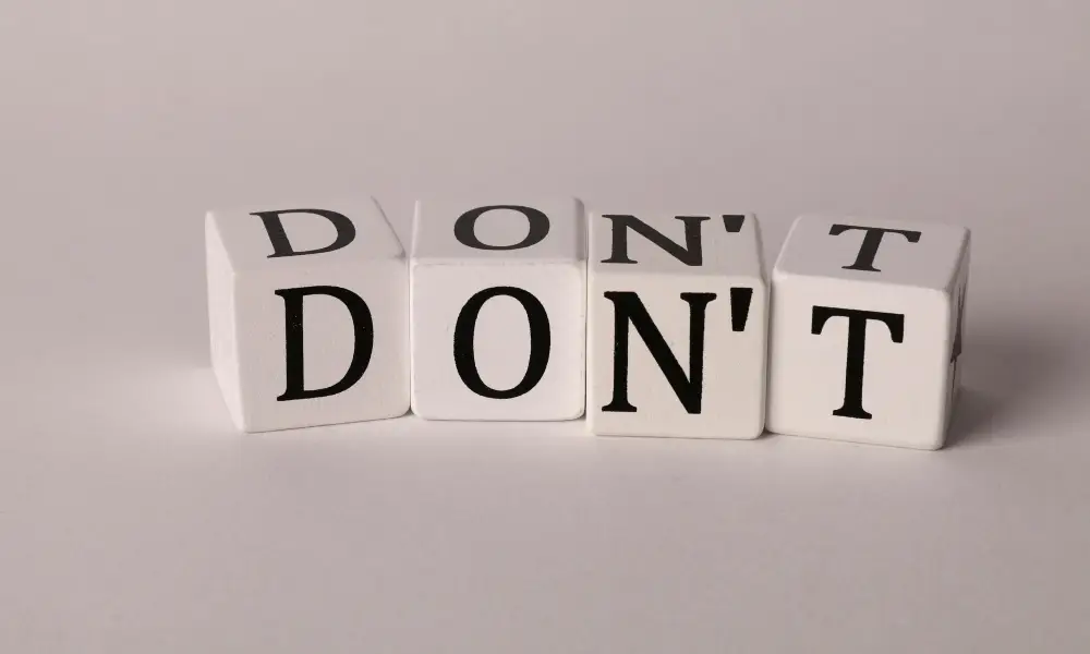 avoid these mistakes avoid these mistakes