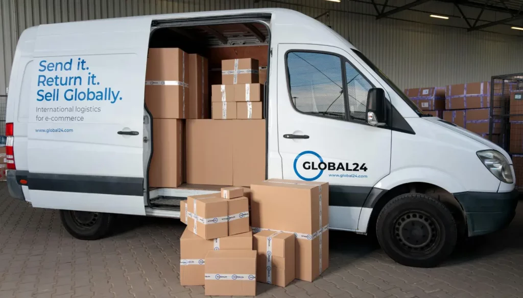 branded work vans